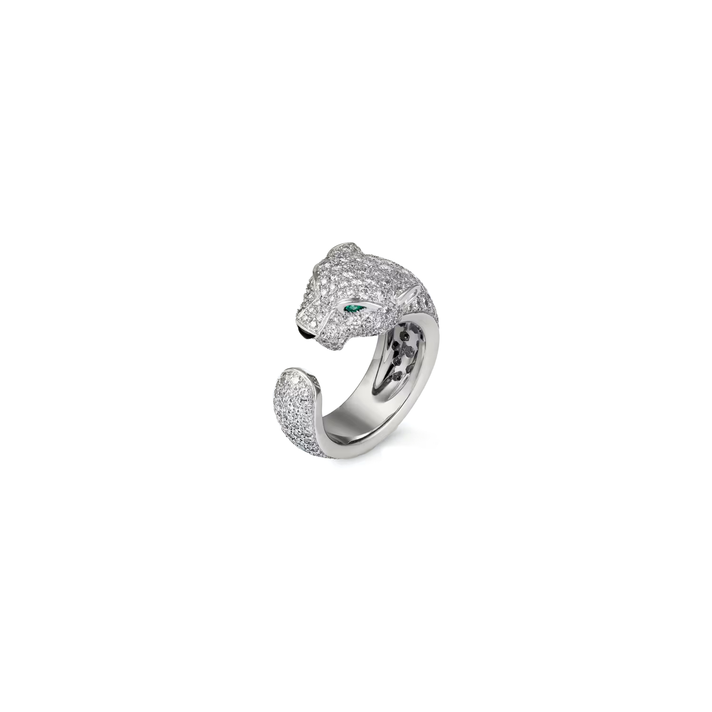 CARTIER PANTHÈRE DE CARTIER RING, MEDIUM MODEL, PAVED N4225200